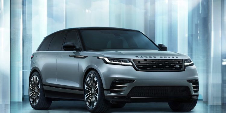 Range Rover Velar front three quarter view