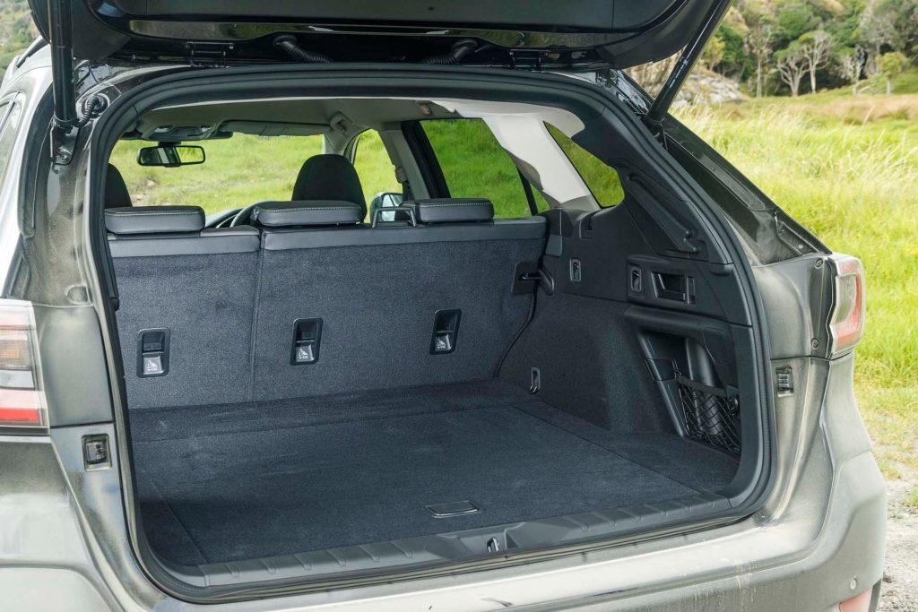 Subaru Outback XT boot space