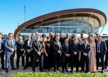 Subaru New Zealand employees at awards