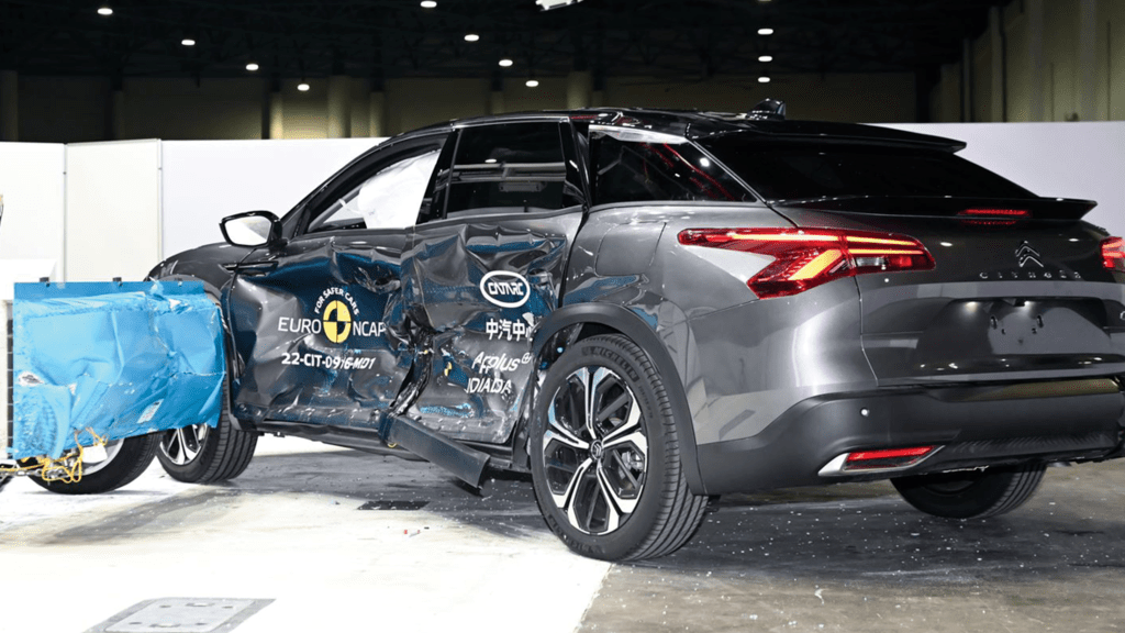 Citroen C5 X crash test
