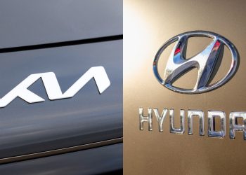 Kia and Hyundai logos