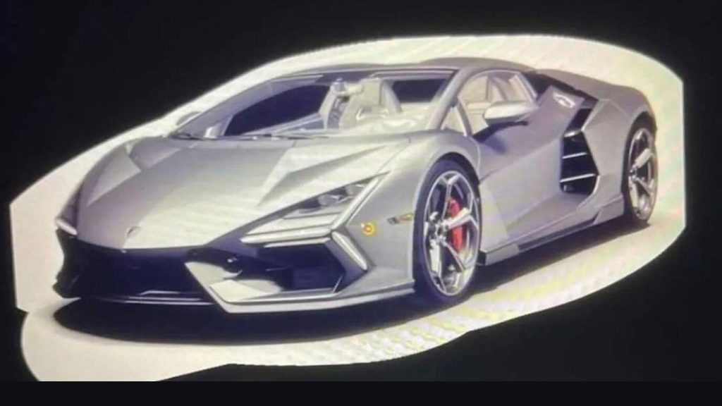 Lamborghini Aventador successor front view