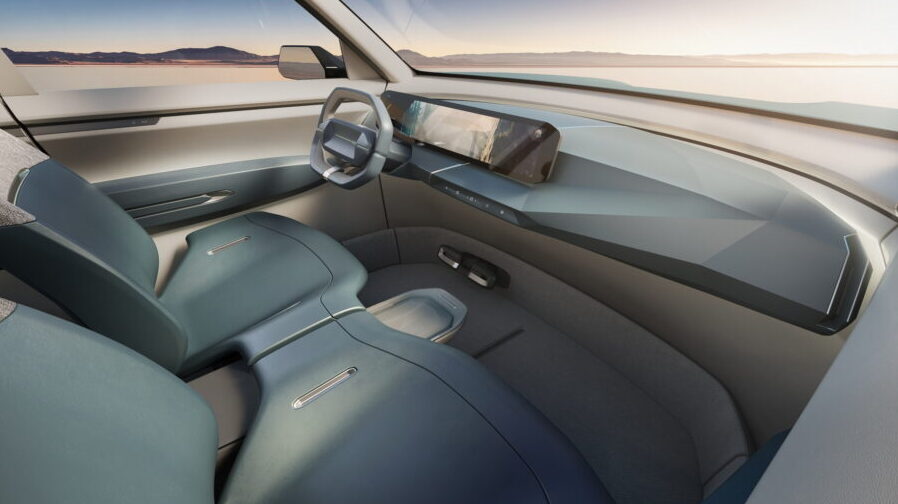 Kia Concept EV5 dashboard