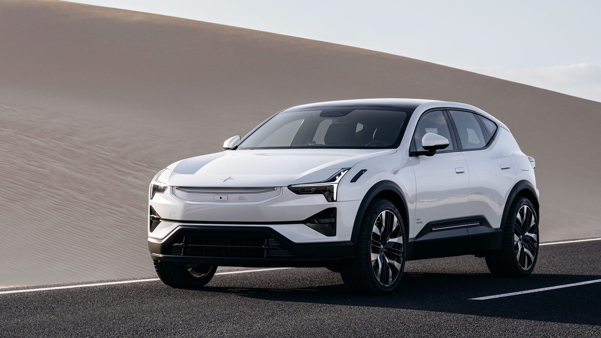 Polestar 3 front three quarter view