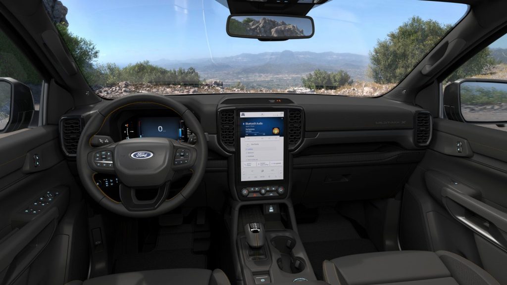 Ford Ranger Tremor interior