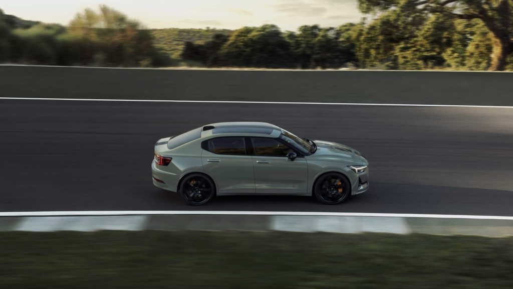 Polestar 2 BST Edition 230 on track