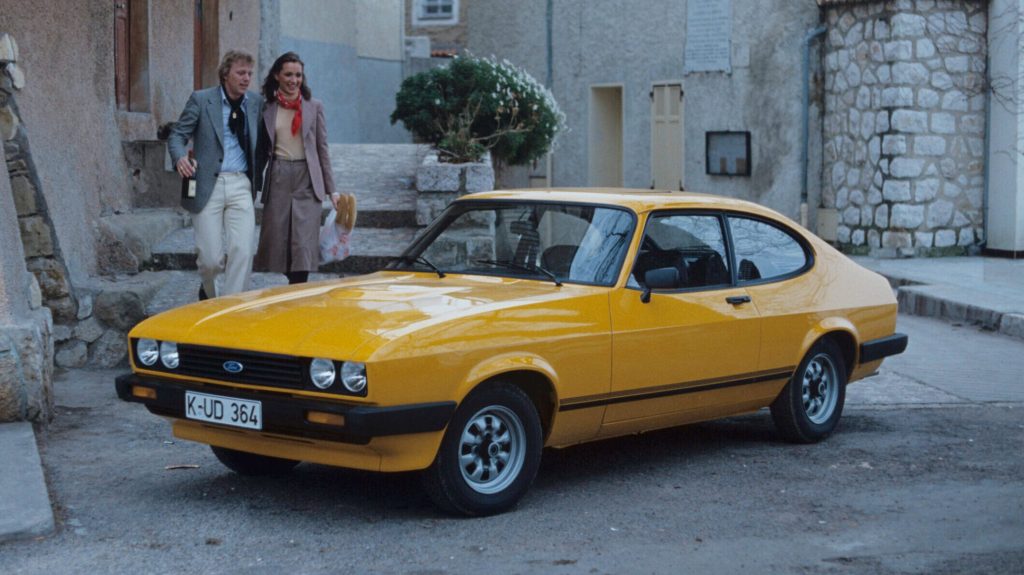 Ford Capri front three quarter view