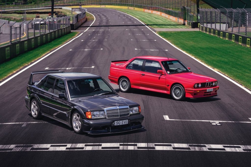BMW M3 Sport Evolution vs Mercedes-Benz 190E Evolution II