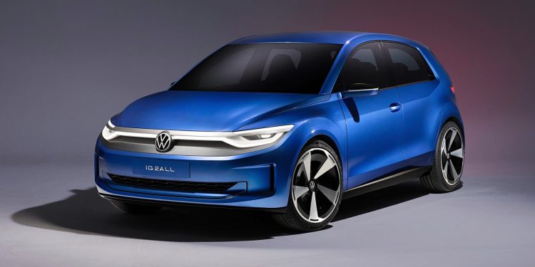 Volkswagen ID. 2all concept front three quarter view