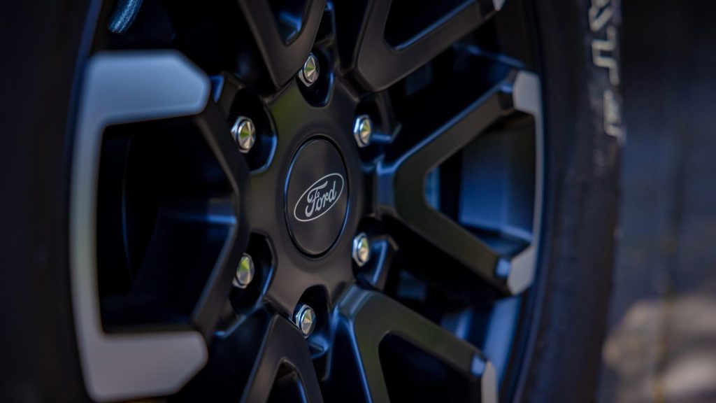 Ford Ranger Wildtrak X wheel close up view