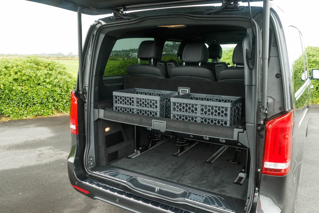 Boot Space of the Mercedes-Benz EQV