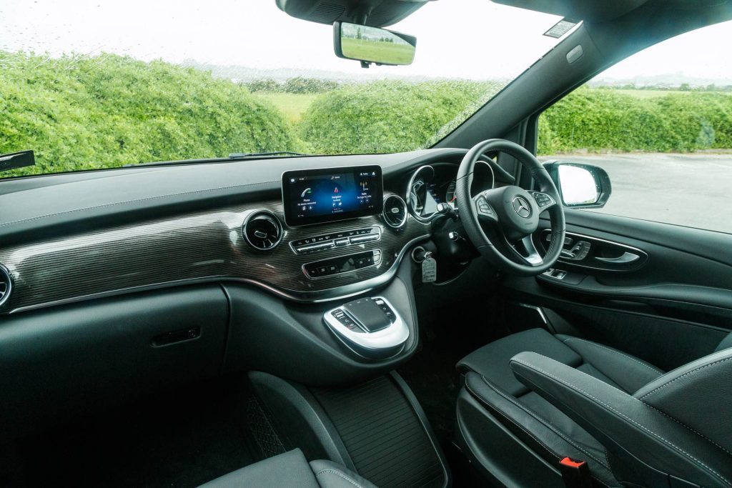 Mercedes-Benz EQV interior view