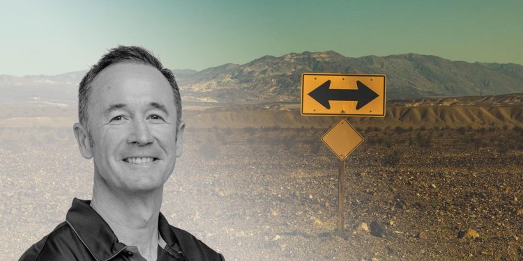 Greg Murphy and road sign