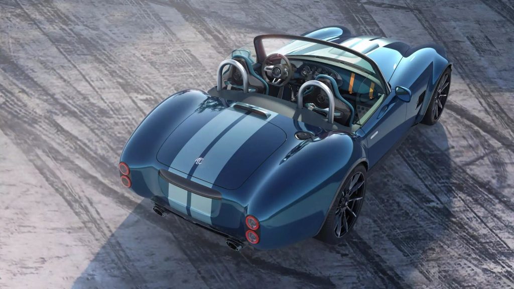 AC Cobra GT Roadster rear three quarter view