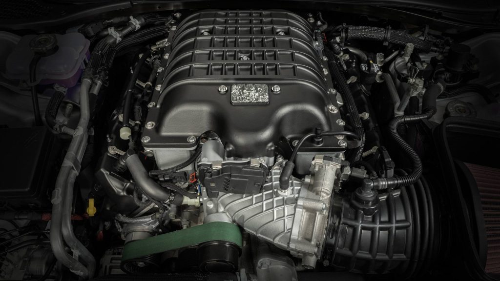 Dodge Challenger SRT Demon 170 engine