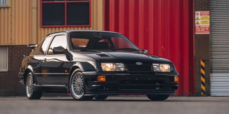 Ford Sierra Cosworth RS500 front three quarter view