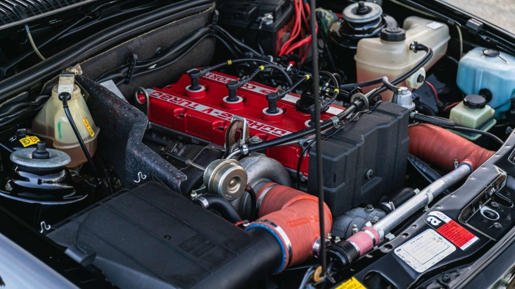 Ford Sierra Cosworth RS500 engine bay