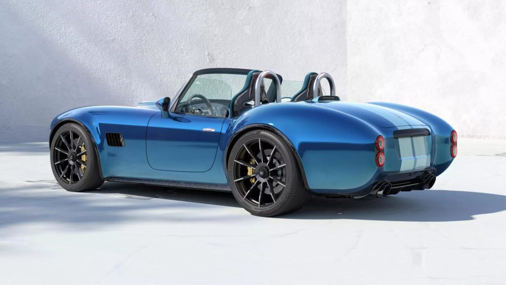 AC Cobra GT Roadster rear three quarter view