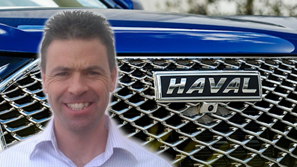 Sean Tupp and Haval logo