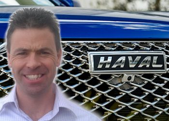 Sean Tupp and Haval logo