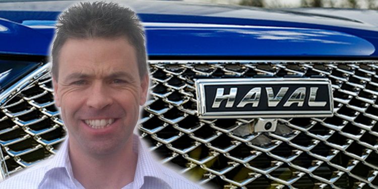 Sean Tupp and Haval logo