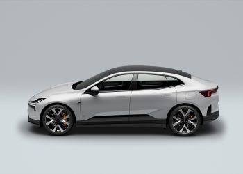 Polestar 4 side view