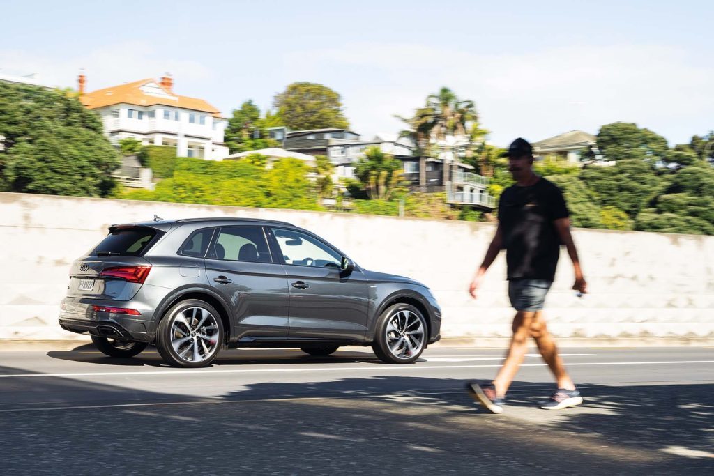 Audi's Q5 50 TFSI in an urban setting