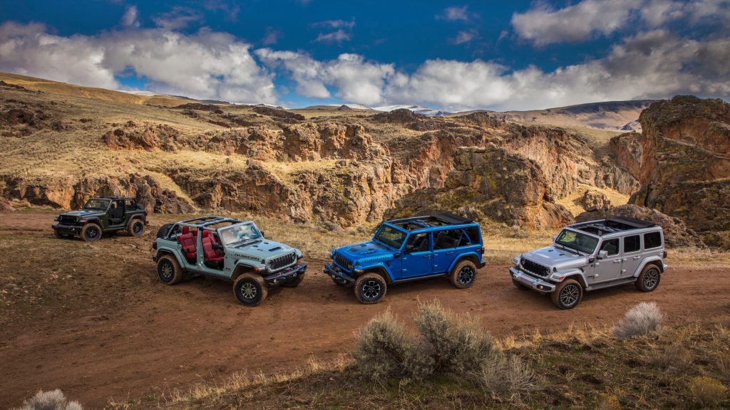 2024 Jeep Wrangler lineup