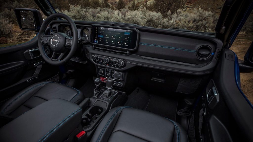 2024 Jeep Wrangler Rubicon X interior