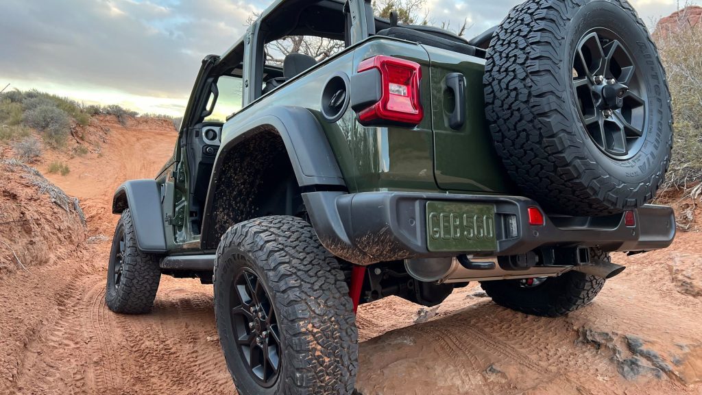 2024 Jeep Wrangler Willys rock crawling