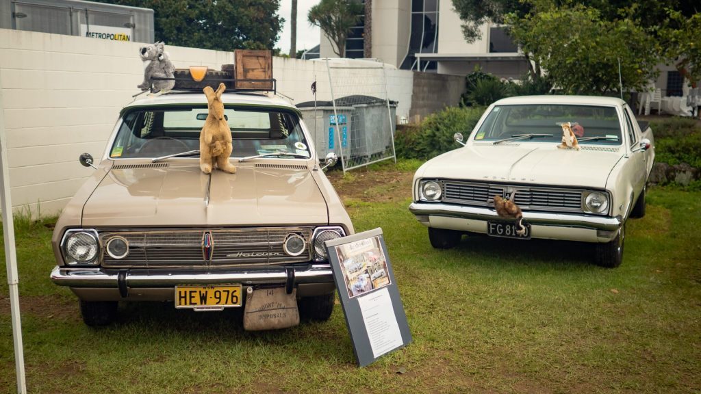 Holdens on display at Ellerslie Car Show