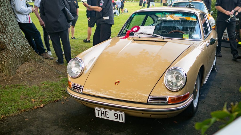 Porsche 911 on display at Ellerslie Car Show