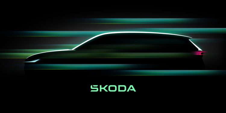 Next-generation Skoda Superb Combi (wagon) silhouette