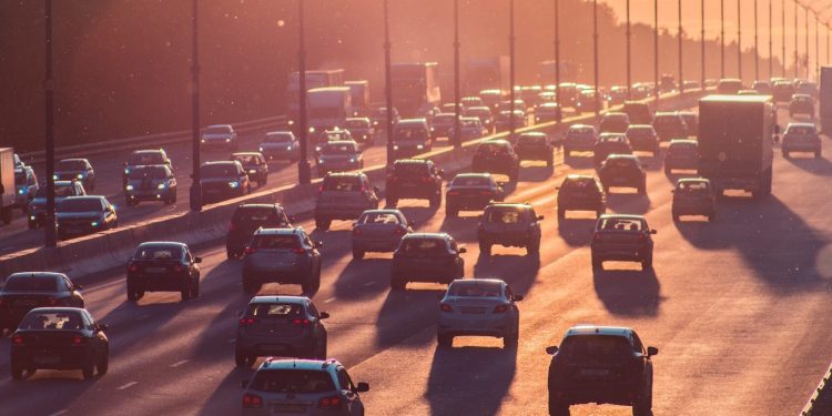 Traffic on highway