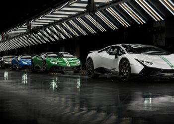 Lamborghini Huracan 60th Anniversary Edition lineup