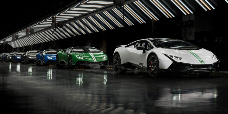 Lamborghini Huracan 60th Anniversary Edition lineup