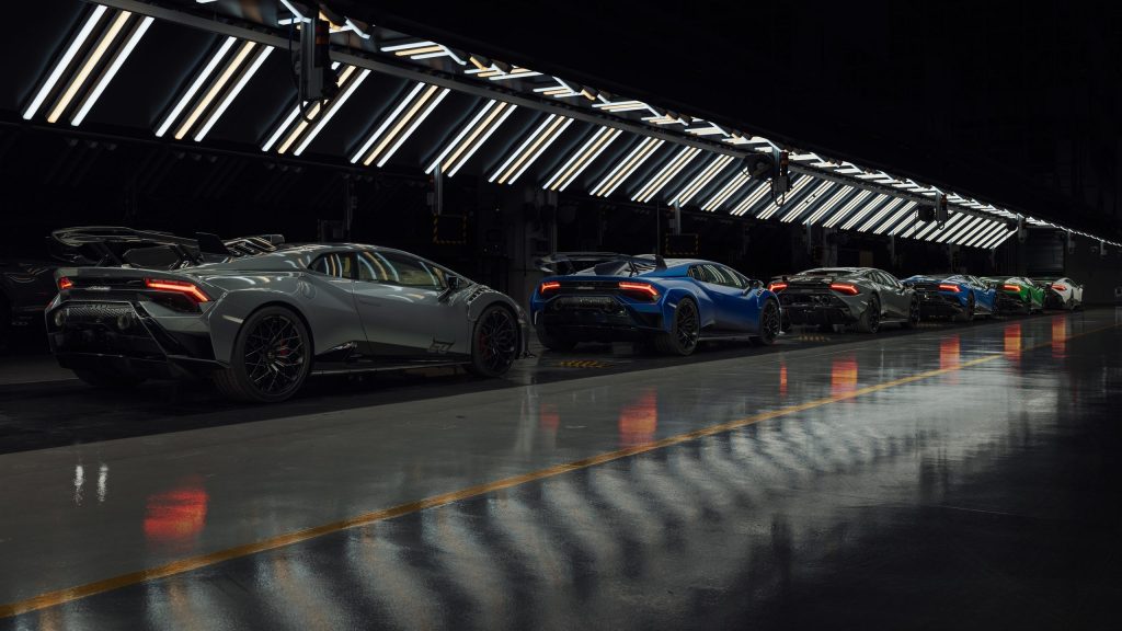 Lamborghini Huracan 60th Anniversary Edition lineup