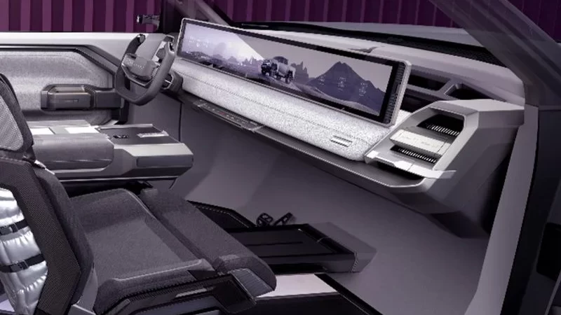 Maxus GST LDV electric ute interior