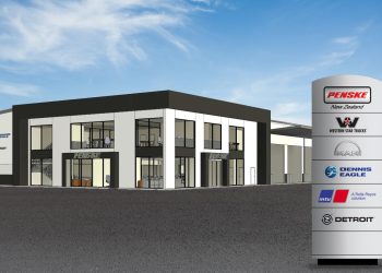Penske New Zealand Tauranga facility rendering