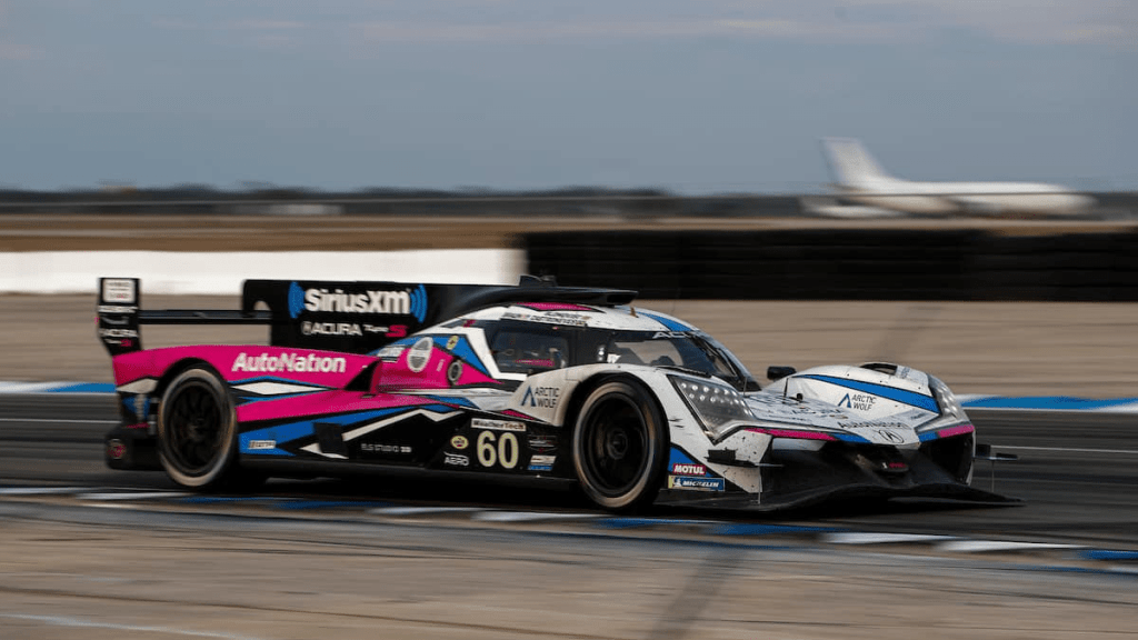 Tom Blomqvist racing Acura IMSA