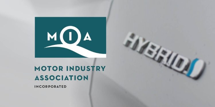 Motor Industry Association and hybrid logo