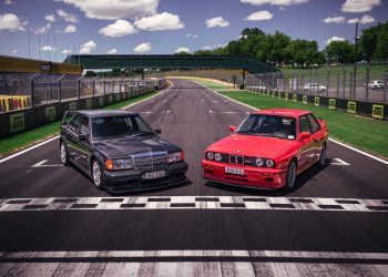 DTM Racing Legends BMW and Mercedes-Benz face off with their Evolution classics