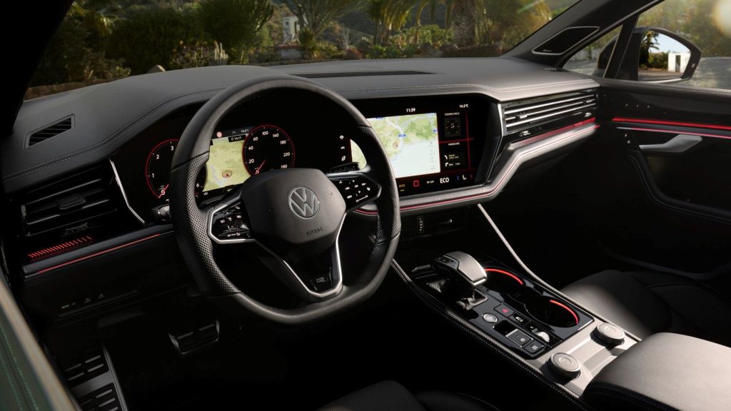 Third-generation Volkswagen Touareg cabin
