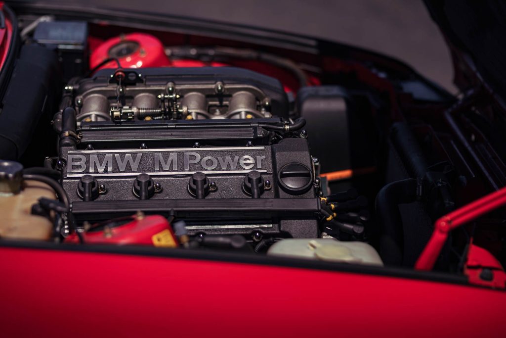S14 engine of the E30 M3 Sport Evolution