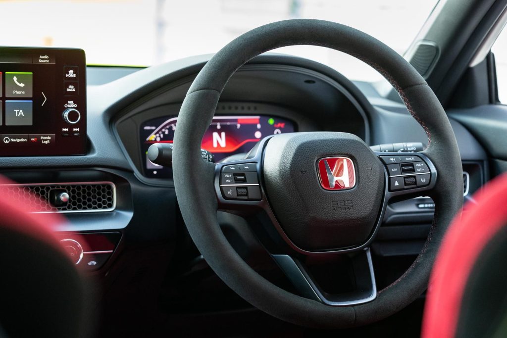 Civic Type R steering wheel