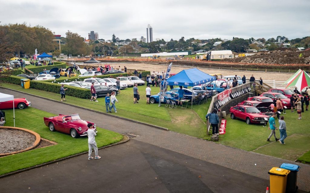 Ellerslie Classic Car Show carpark