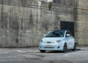2022 Fiat 500e Icon EV - parked in a carpark