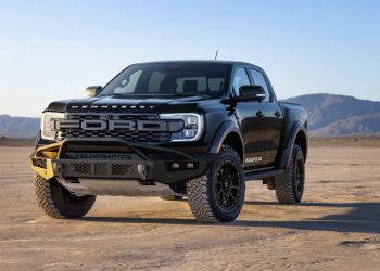 Ford Ranger Raptor VelociRaptor 500 in the desert