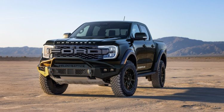 Ford Ranger Raptor VelociRaptor 500 in the desert