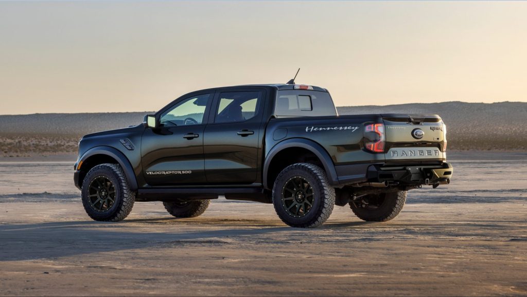 Ford Ranger Raptor VelociRaptor 500 in the desert